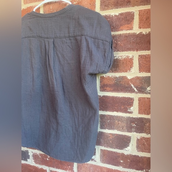 Faherty Dream 100% Organic Cotton Blouse Size XS - Picture 7 of 11